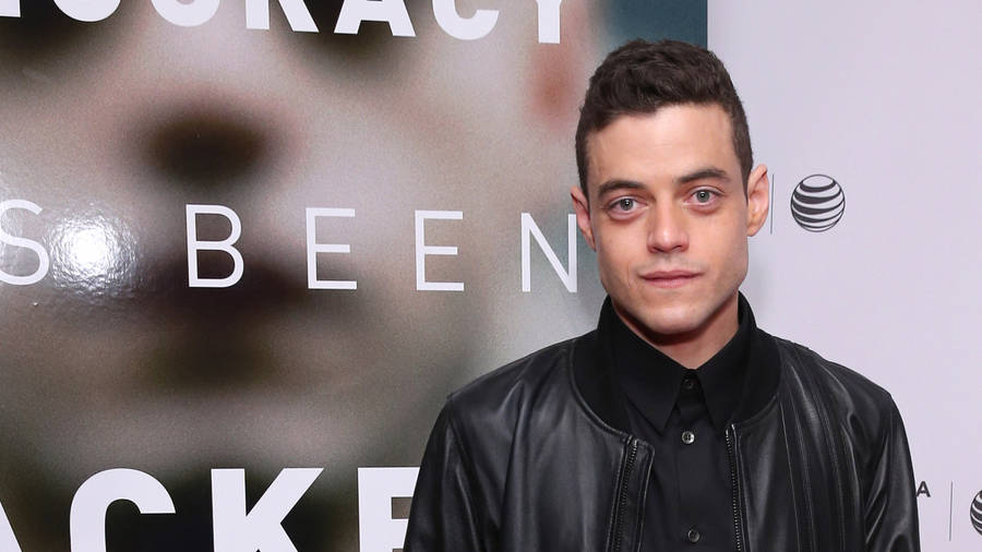 Rami Malek At An Event Wallpaper
