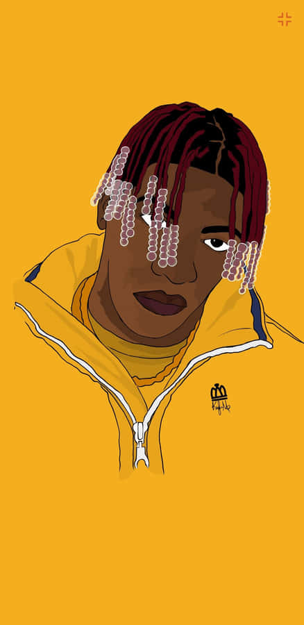 Rapper And Singer Lil Yachty At A Red Carpet Event Wallpaper