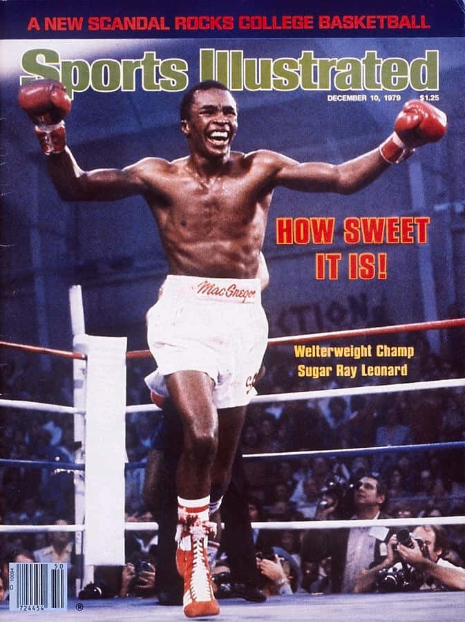 Ray Leonard Vintage Magazine Cover Phone Wallpaper