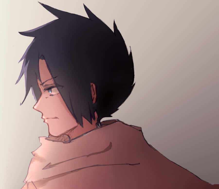 Ray The Promised Neverland Side Profile Wallpaper