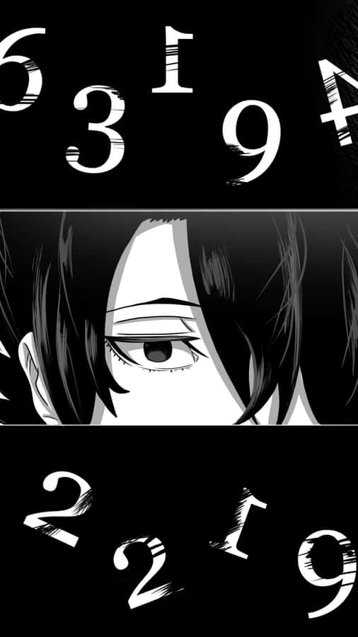 Ray The Promised Neverland With Numbers Wallpaper
