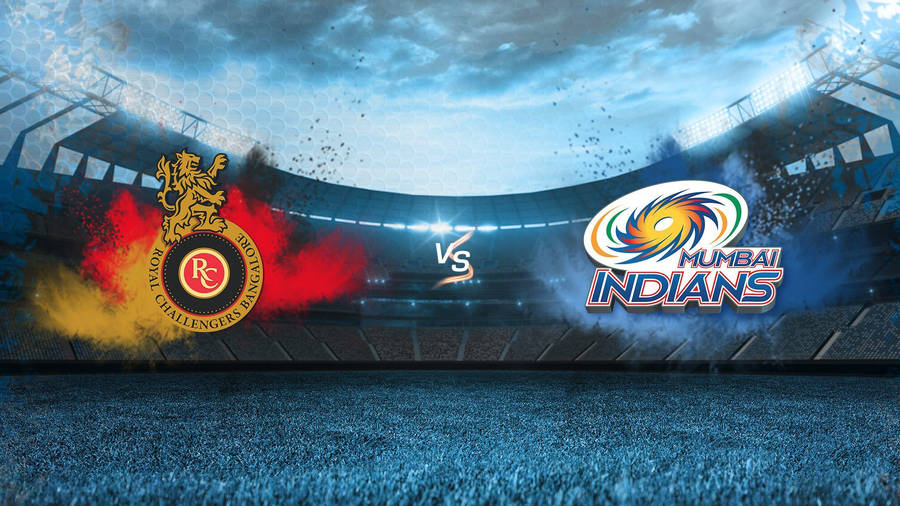 Rcb Team Vs Mumbai Indians Wallpaper