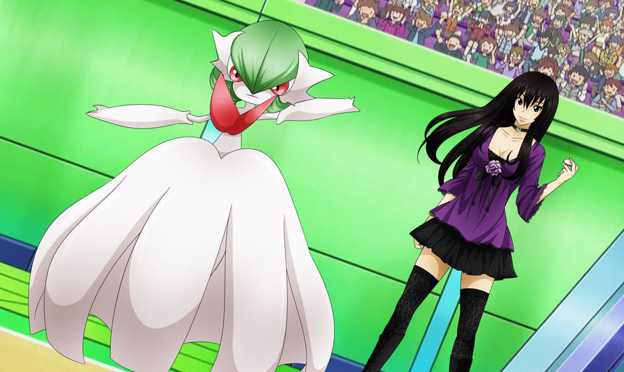 Ready For Battle - A Fierce Gardevoir Wallpaper