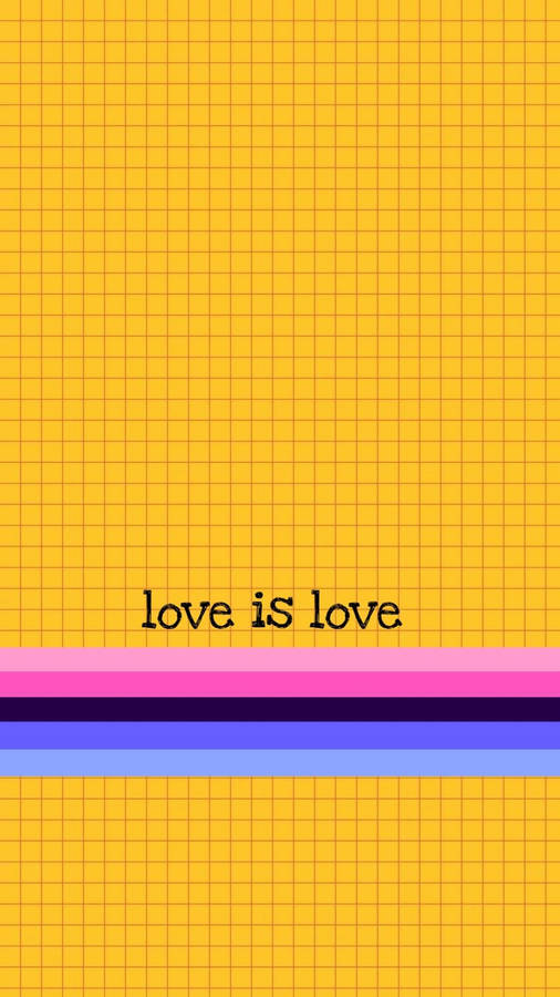 Ready To Flaunt Your Omnisexual Pride Wallpaper