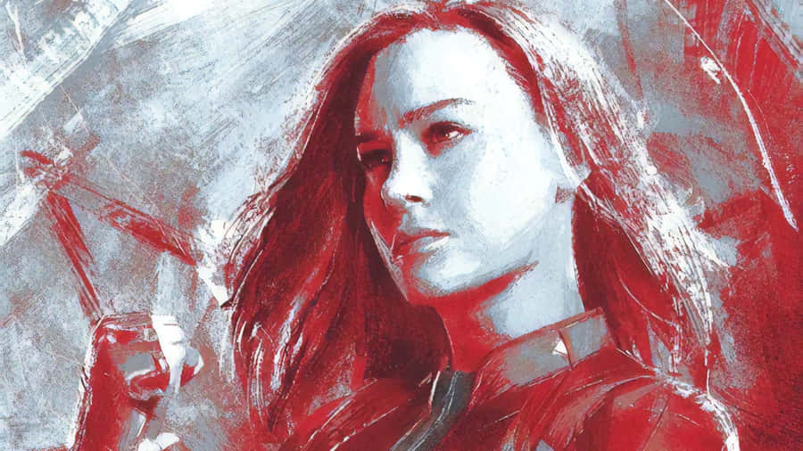 Ready To Fly: Carol Danvers Is Captain Marvel Wallpaper