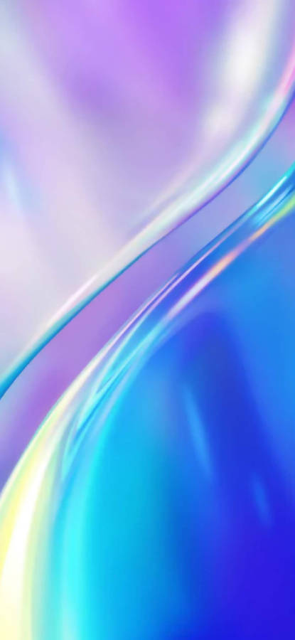 Realme 7 Pro Purple Blue Wallpaper