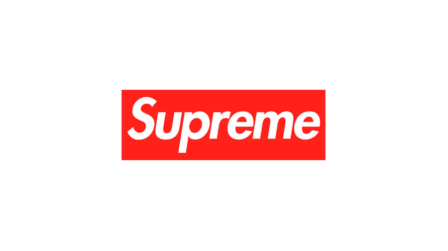 Red And White 4k Supreme Wallpaper