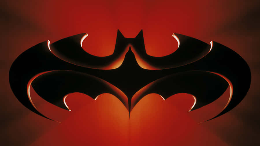 Red Batman Logo Wallpaper