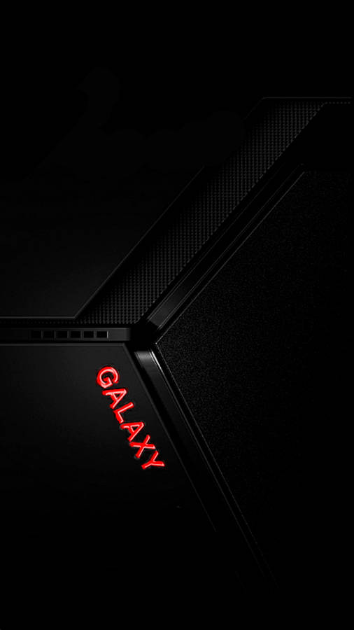 Red Galaxy Android Phone Wallpaper