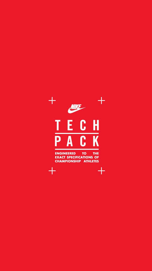 Red Nike 1080 X 1920 Wallpaper