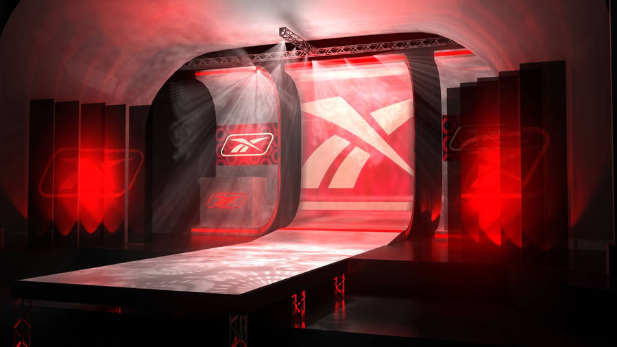 Red Reebok Stage Wallpaper