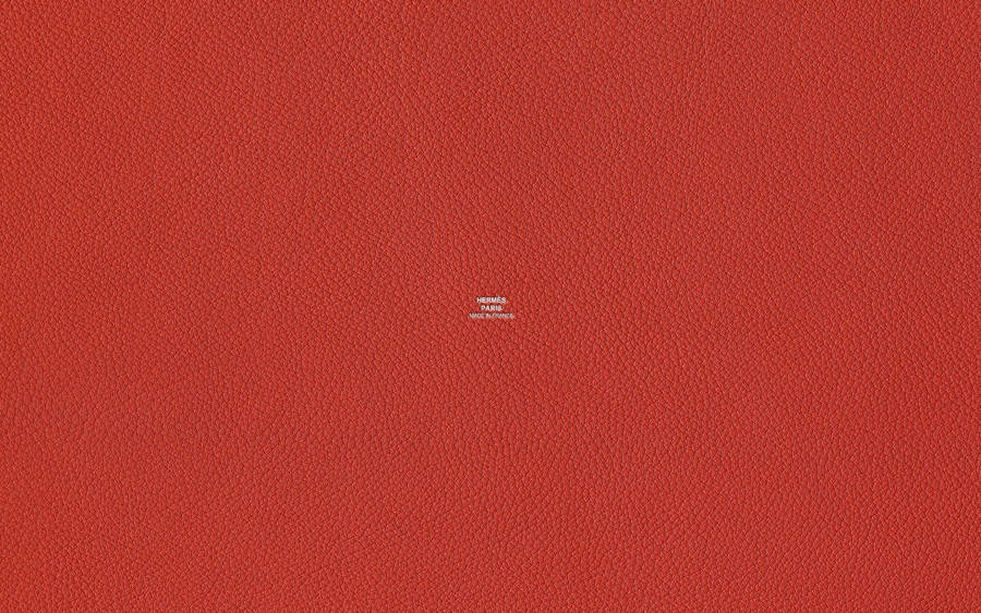 Red Textured Hermes Wallpaper