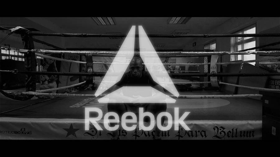 Reebok Grayscale Logo Wallpaper