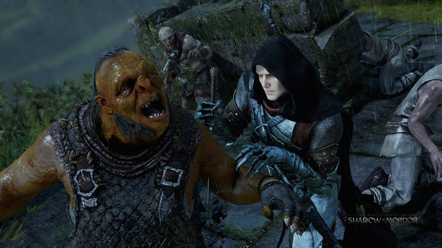 Reinvented Talion As You Conquer Mordor In Shadow Of Mordor Wallpaper