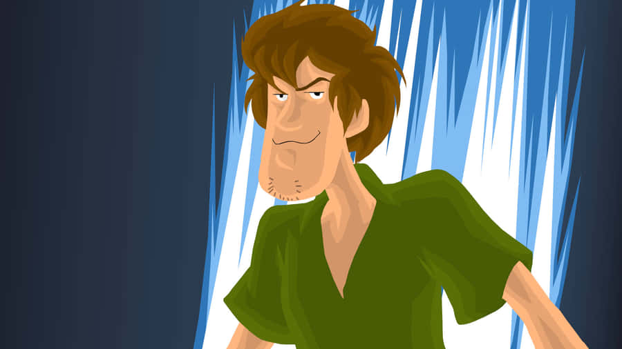 Relaxing With Shaggy Rogers Wallpaper