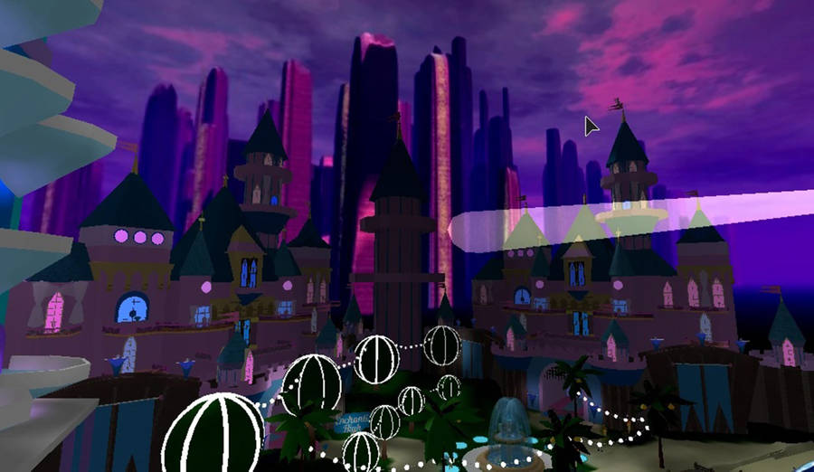 Reliving Memories At Royale High's Vintage Diamond Beach Wallpaper