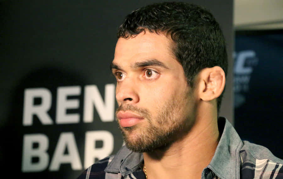 Renan Barão During Ufc 177 Ultimate Media Day Wallpaper