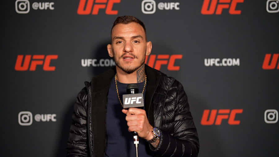 Renato Moicano In A Ufc Interview Wallpaper