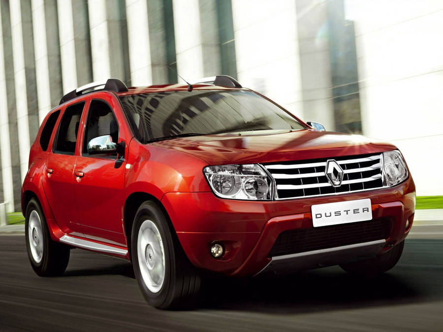 Renault Duster On Road Wallpaper
