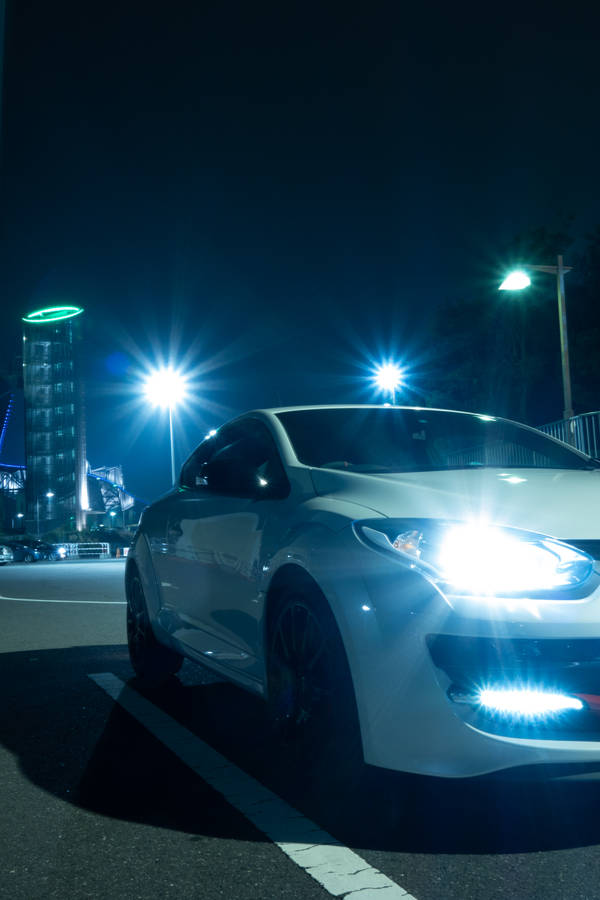 Renault Megane In City Wallpaper