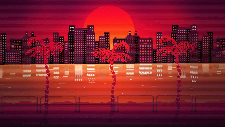 Retaliation Is Unavoidable In Hotline Miami Wallpaper