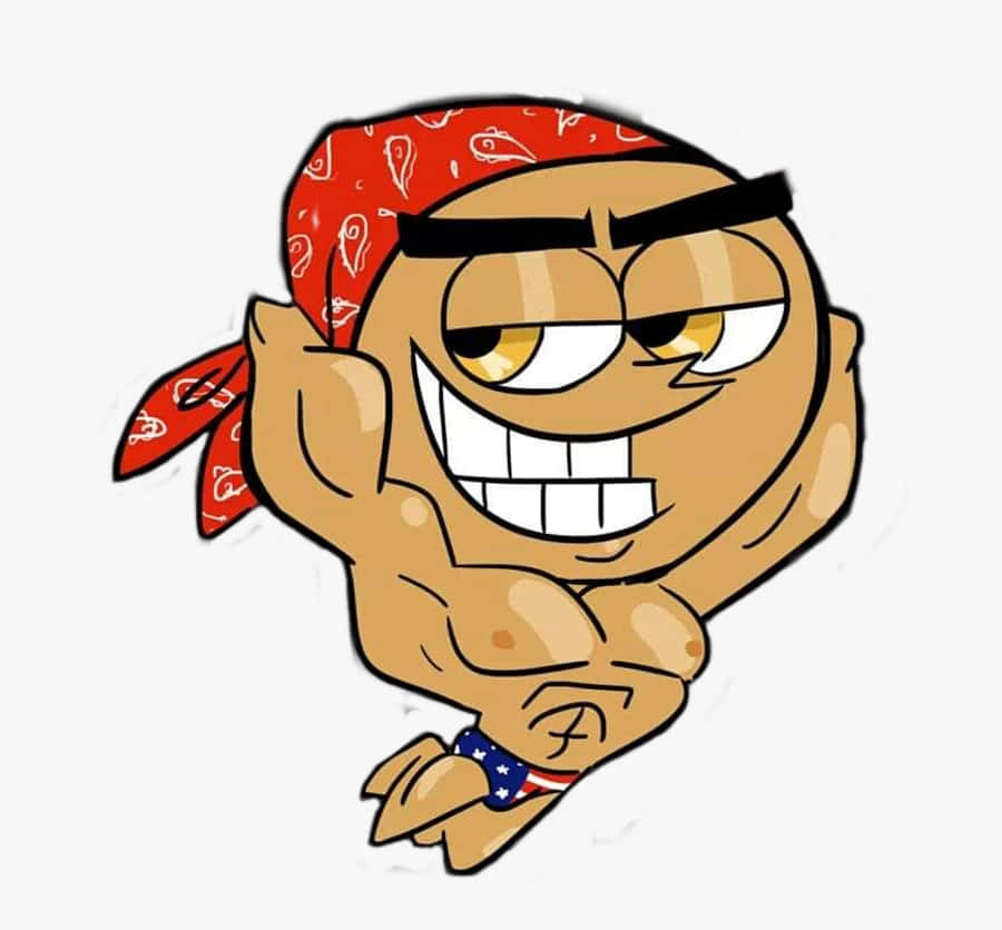 Ricardo Milos As A Cartoon Character Wallpaper