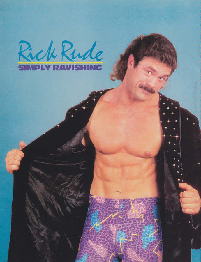 Rick Rude Simply Ravishing Wwe Legend Wallpaper