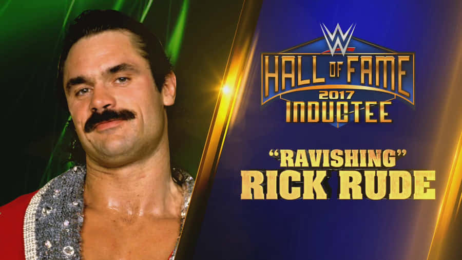 Rick Rude Wwe Hall Of Fame Inductee Photo Wallpaper