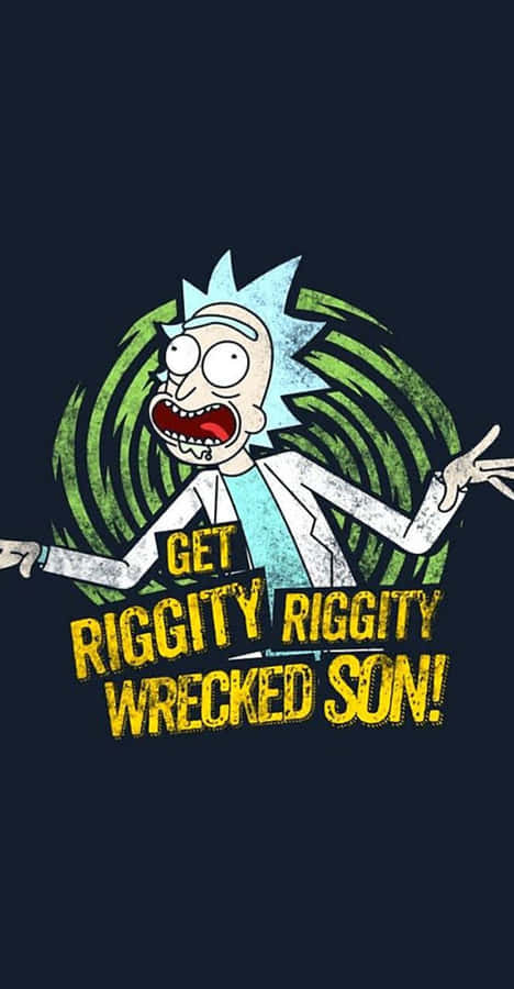 Rick Sanchez Funny Adult Phone Wallpaper