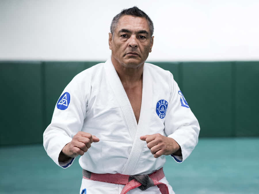 Rickson Gracie Brazilian Jiu Jitsu Master Wallpaper
