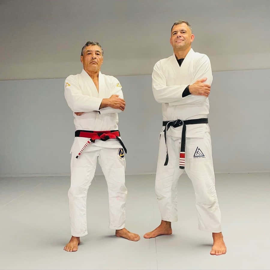 Rickson Gracieand Studentin Gi Wallpaper
