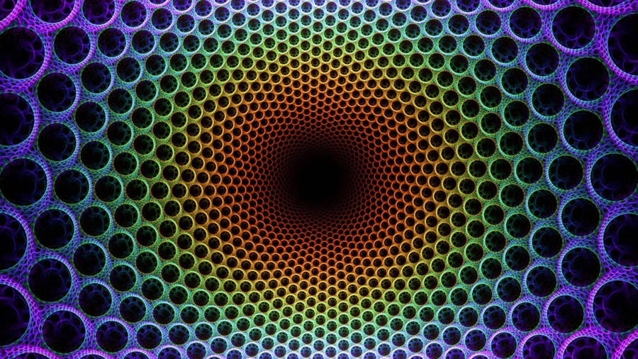 Ride The Psychedelic Wave Wallpaper