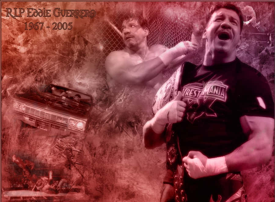 Rip Eddie Guerrero Fanart Poster Wallpaper