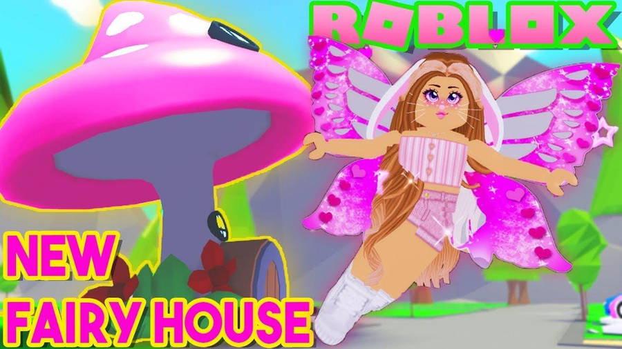 Roblox Adopt Me Fairy House Wallpaper