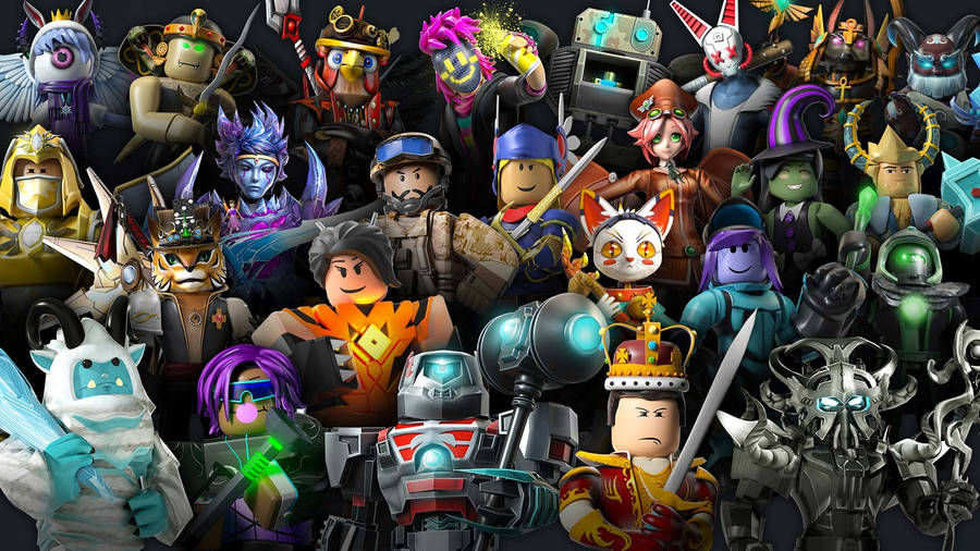 Roblox Avatar Group Wallpaper