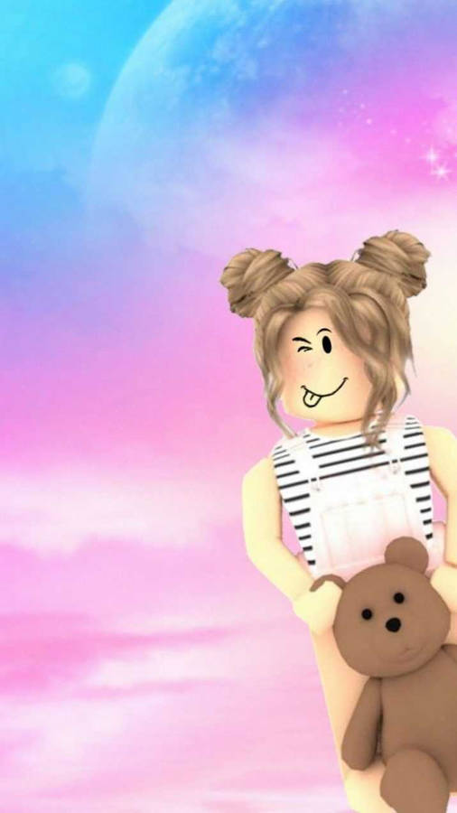 Roblox Avatar Wink Wallpaper