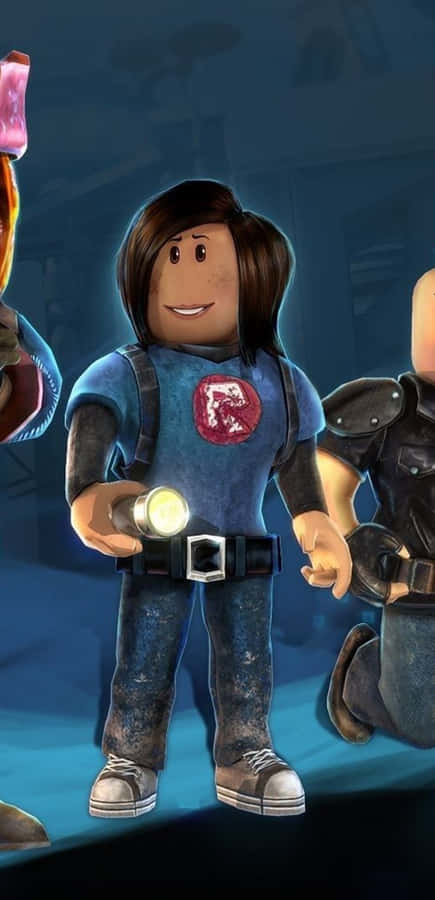 Roblox Character Design Game Iphone Wallpaper