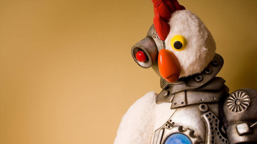 Robot Chicken Toy Wallpaper