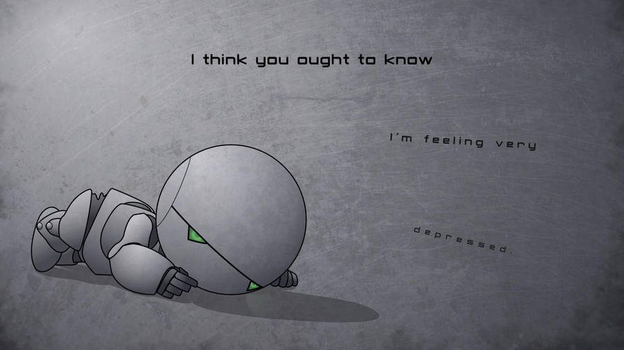 Robot Of Depression Wallpaper
