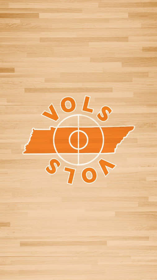 Rocking Orange And White With Tennessee Volunteers Pride Wallpaper