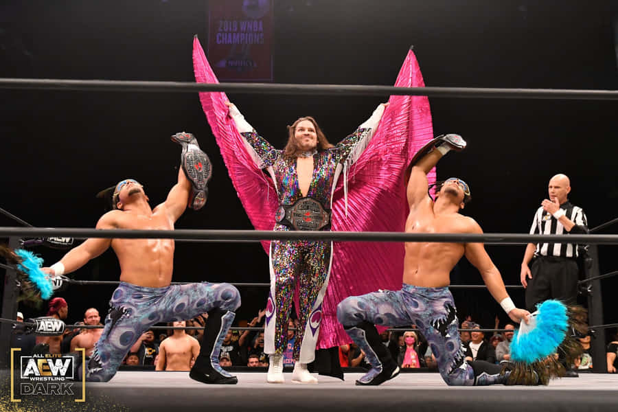 Roh Champion Dalton Castle With The Boys Full Shot Wallpaper