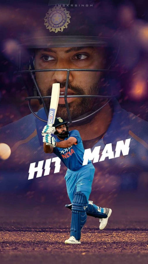 Rohit Sharma, The Hitman Of Indian Cricket Wallpaper
