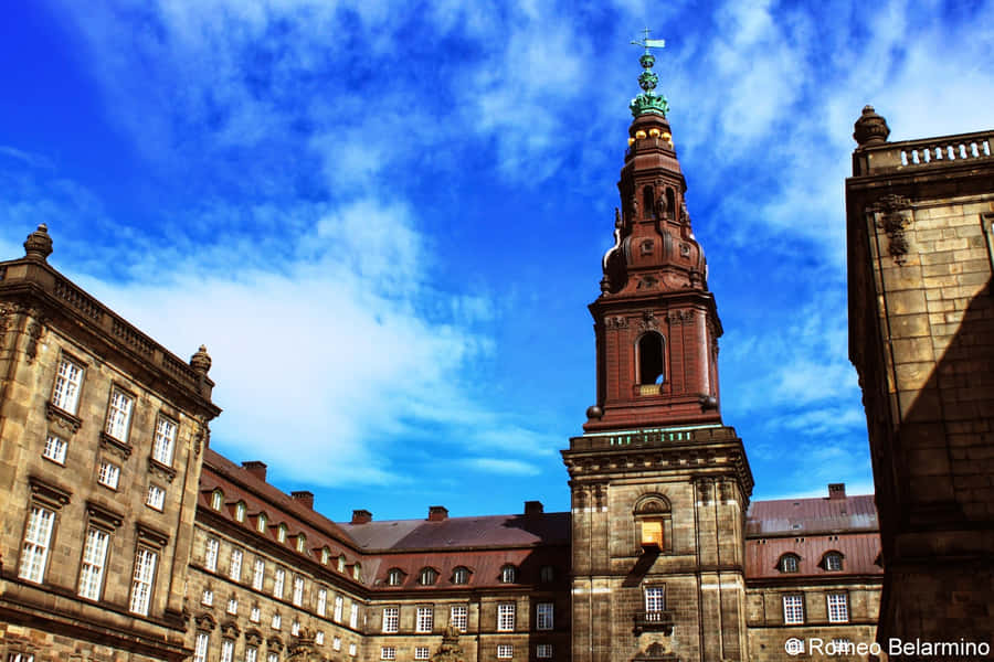 Roofing Designs In Amalienborg Palacee Wallpaper