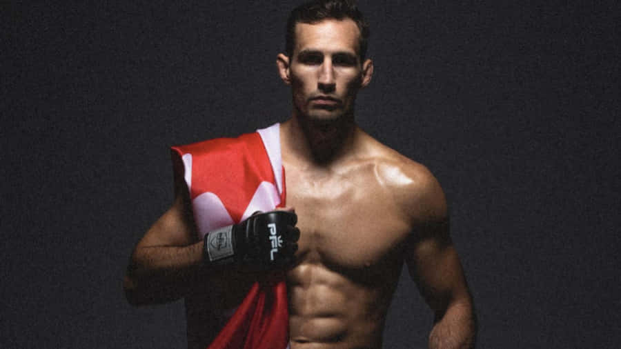 Rory Macdonald Carrying Canadian Flag Wallpaper
