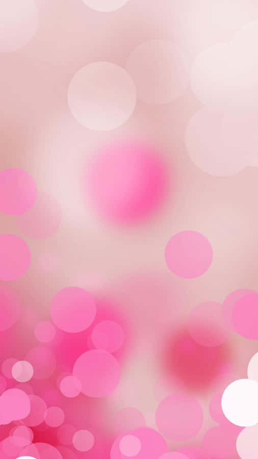 Rose Gold Iphone 5 Pink Bokeh Wallpaper