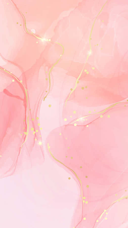 Rose Gold Marble Texture Wallpaper