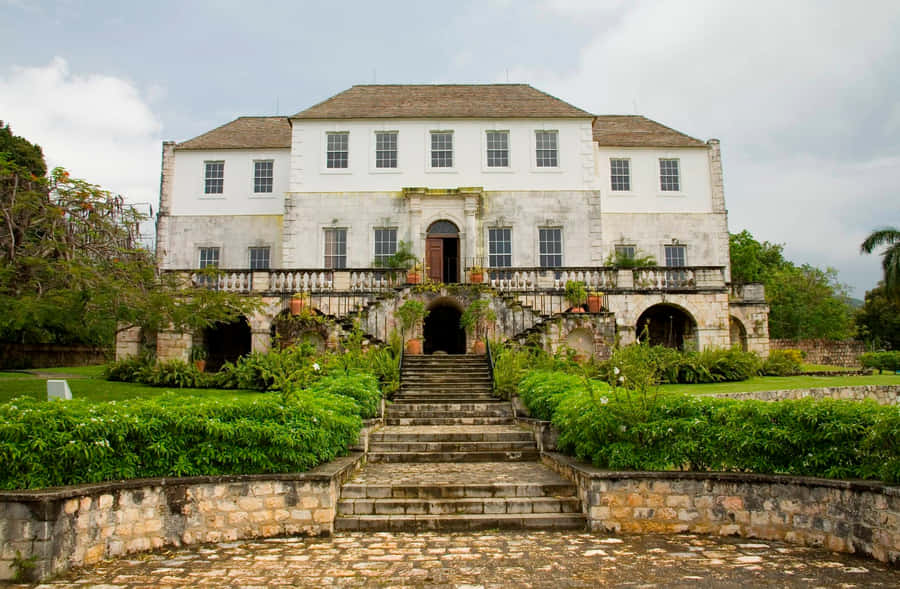 Rose Hall Great House Afternoon Wallpaper