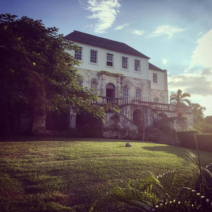 Rose Hall Great House Sunrise Wallpaper