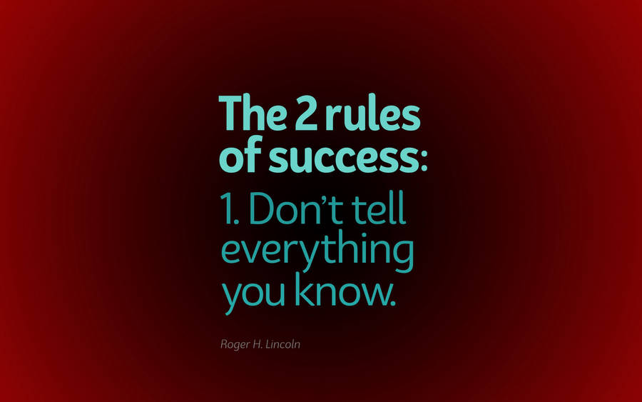 Rules Of Success 4k Ultra Hd Motivational Wallpaper