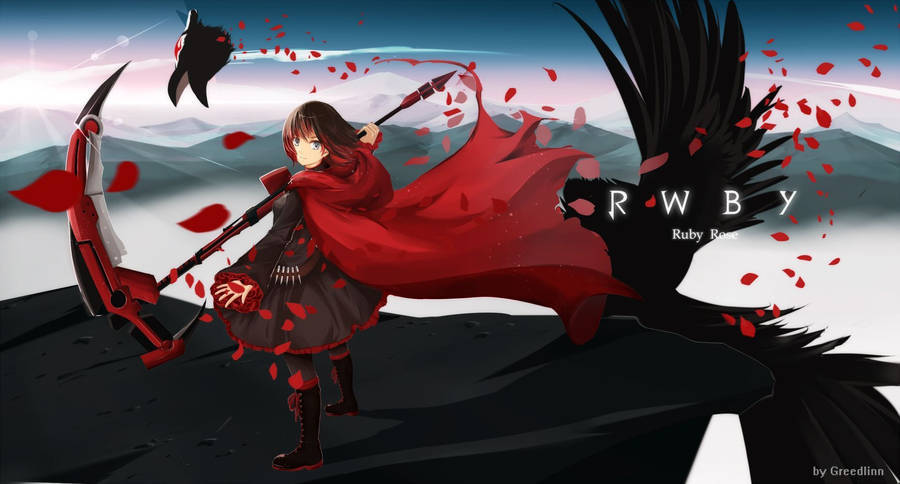 Rwby Ruby Rose Grimm Slayer Wallpaper